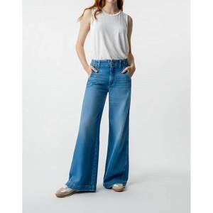 NEW AMO edith wide leg trouser in amity